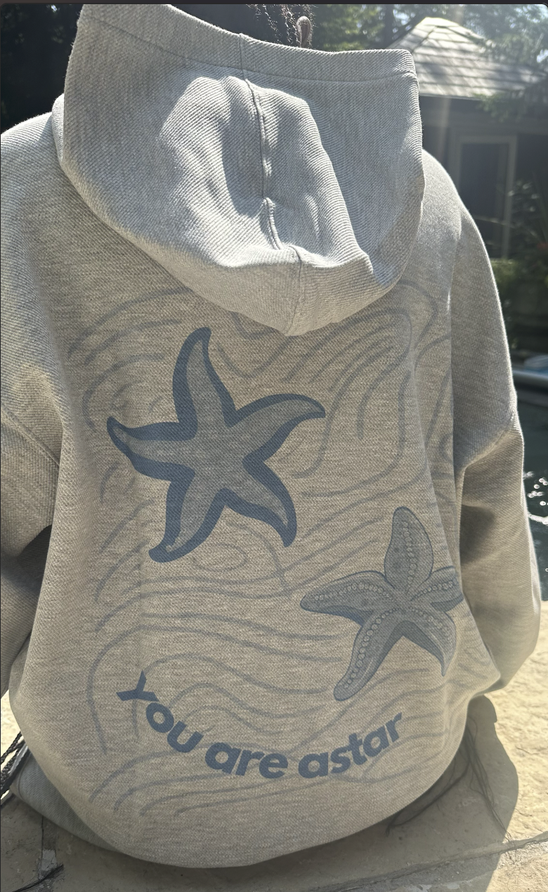 A-STARFISH HOODIE (BLUE)