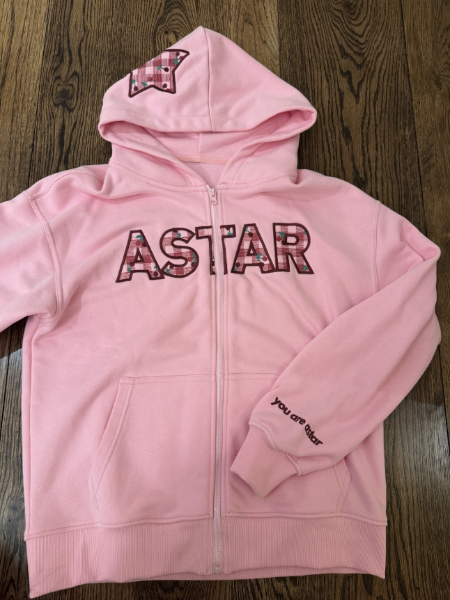Cherry Blossom Zip-up