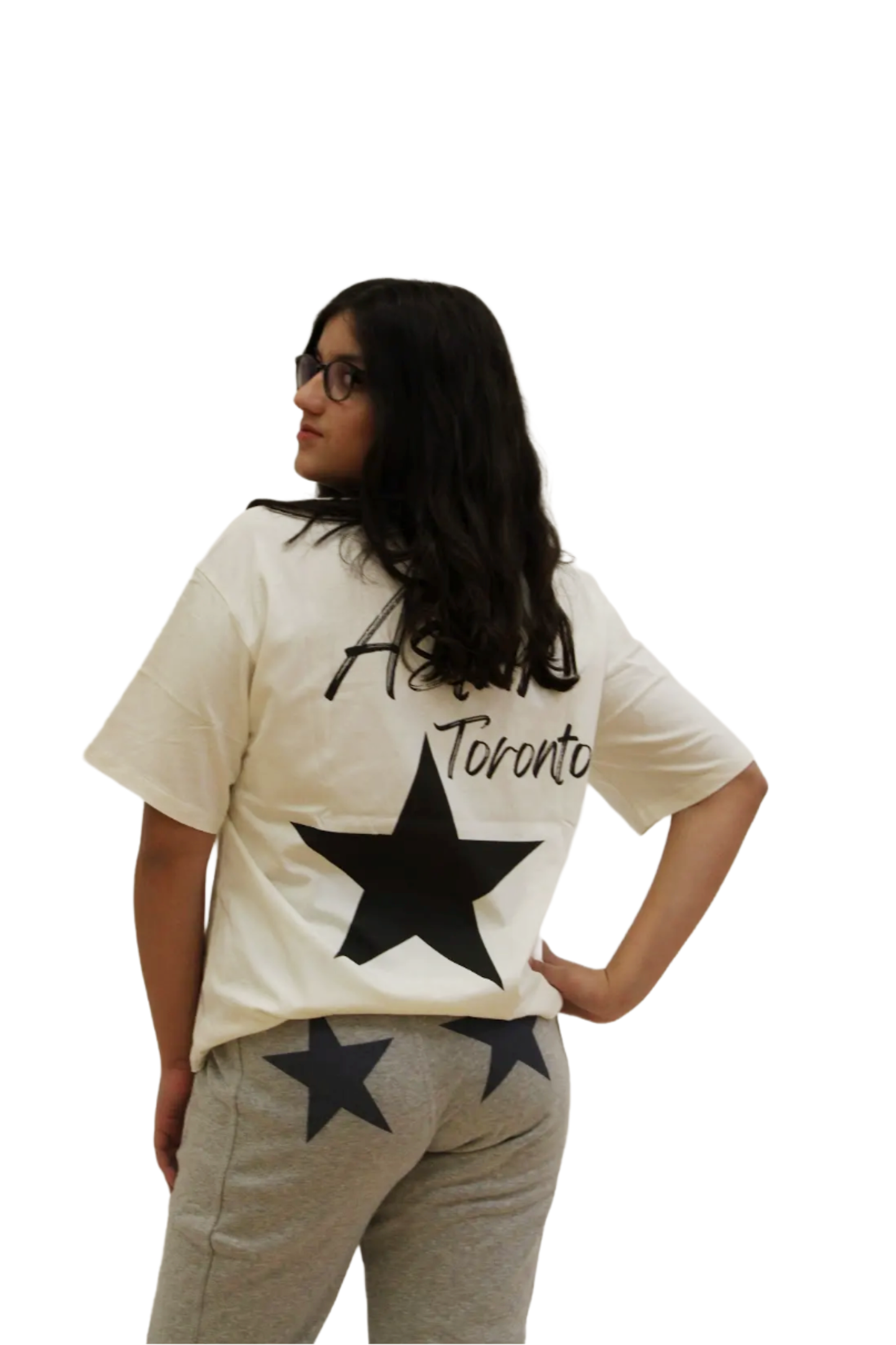 BLACK “ASTAR” T SHIRT